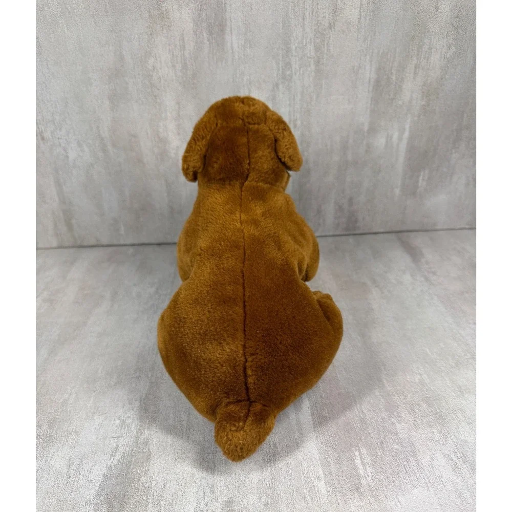 Animal Alley Boxer Dog Plush Toys R Us Brown White Stuffed Animal 9 Inch